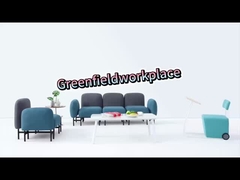 क्लासिक आधुनिक साझा कार्यस्थल फर्नीचर।सहकारी सोफा